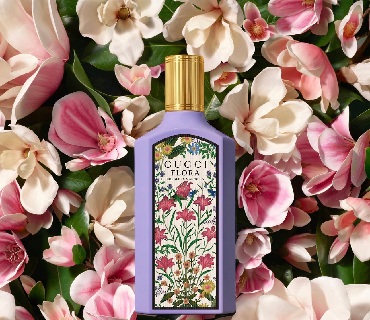 GUCCI FLORA GORGEOUS MAGNOLIA EAU DE PARFUM FOR WOMEN 100ML